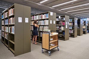 Bibliothek. Bild Ingo Höhn